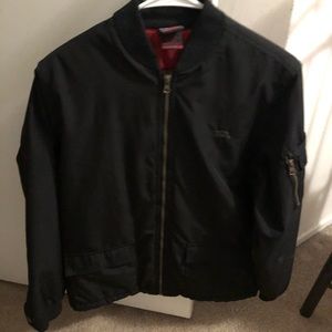 Black Tony Hawk Bomber jacket